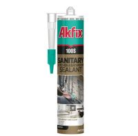 Silicon Akfix Sanitar, Alb, 280ml pentru umplerea si etansarea golurilor