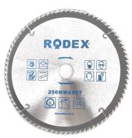 Disc Rodex Aluminiu Lemn 250mmx80T RAT2508