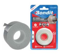 Banda Bondit, Montare Oglinzi, 19mmx2m (1010219) ofera o montare rapida si permanenta pe suprafetele interioare, inclusiv pereti zugraviti, metal, gresie, ceramica si majoritatea materialelor plastice