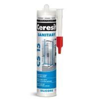 Silicon Ceresit CS15 Sanitar, Transparent, 280ml pentru baie si bucatarie